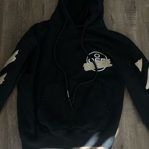 Off White Tape Arrow Hoodie